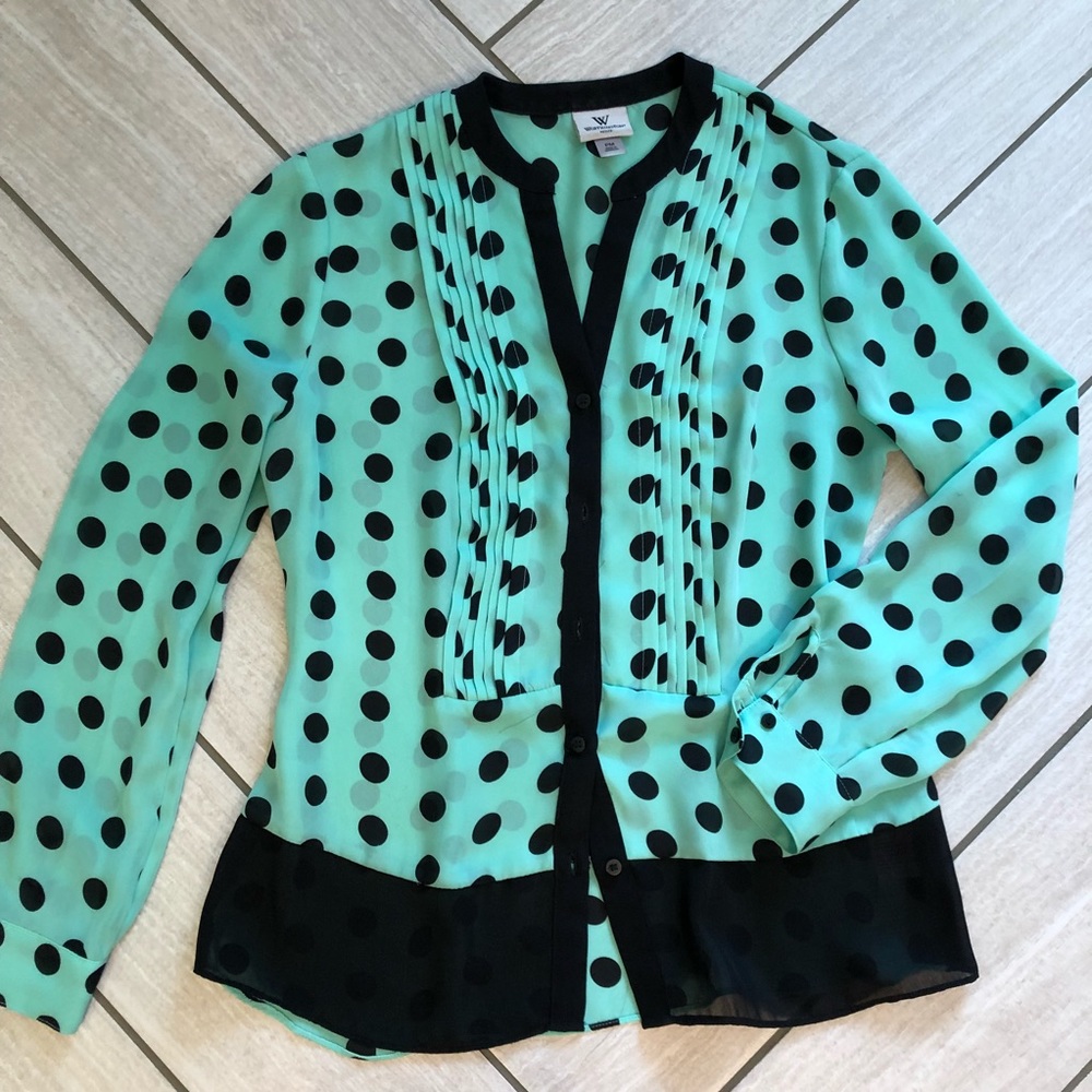 Polka Dot Blouse